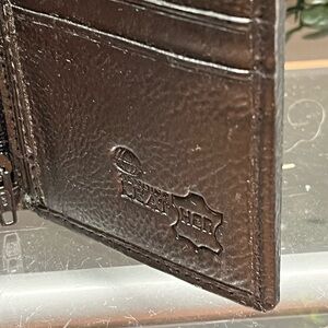 Elegant Dark Brown Leather Men's Wallet